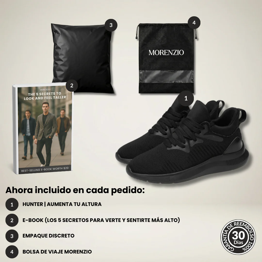 Hunter | Aumenta tu altura (+6 cm +8 cm) - Image 3